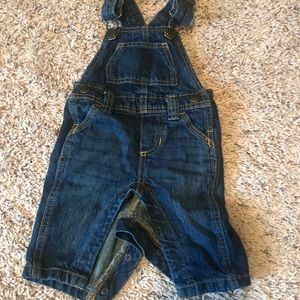 Denim overalls